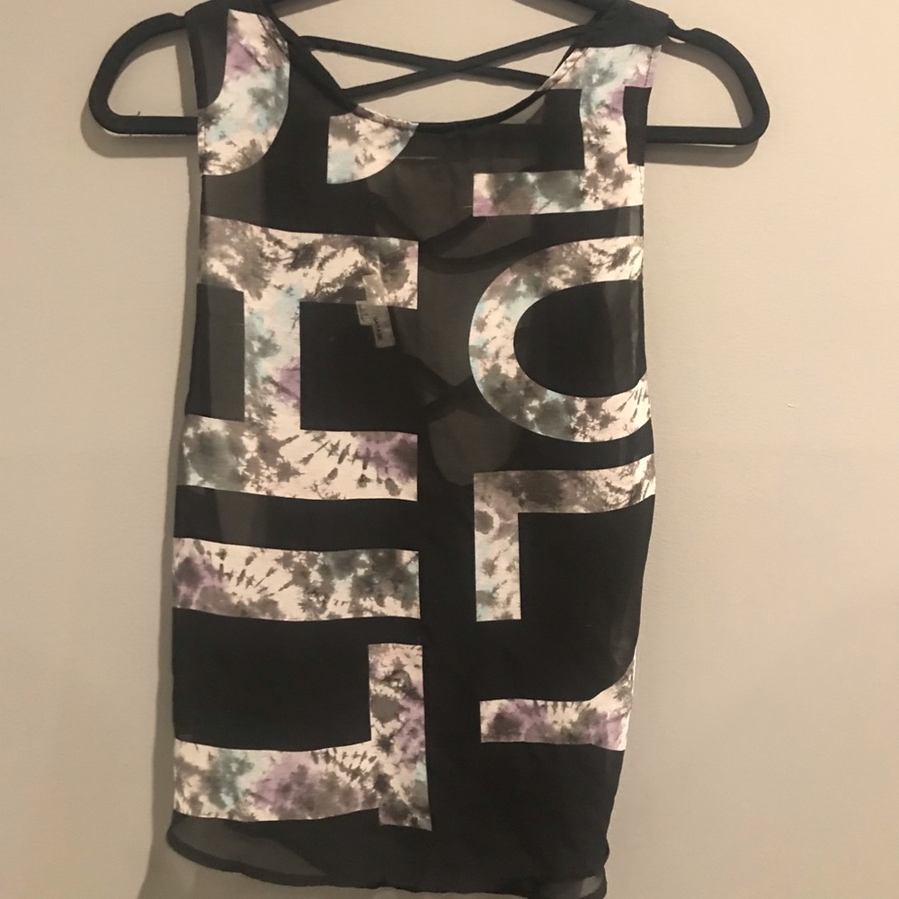 Tank top or cover up